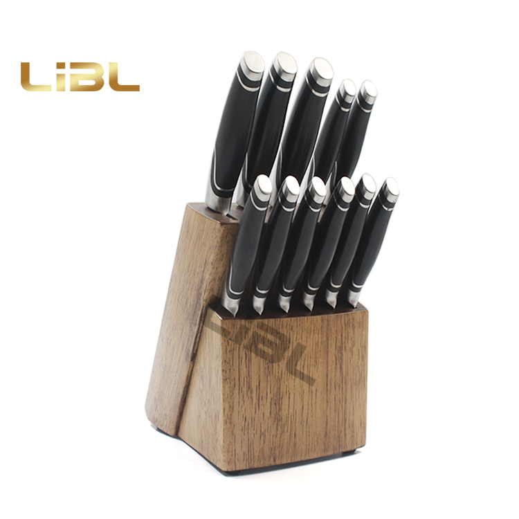 12pcs Knife set with wooden block