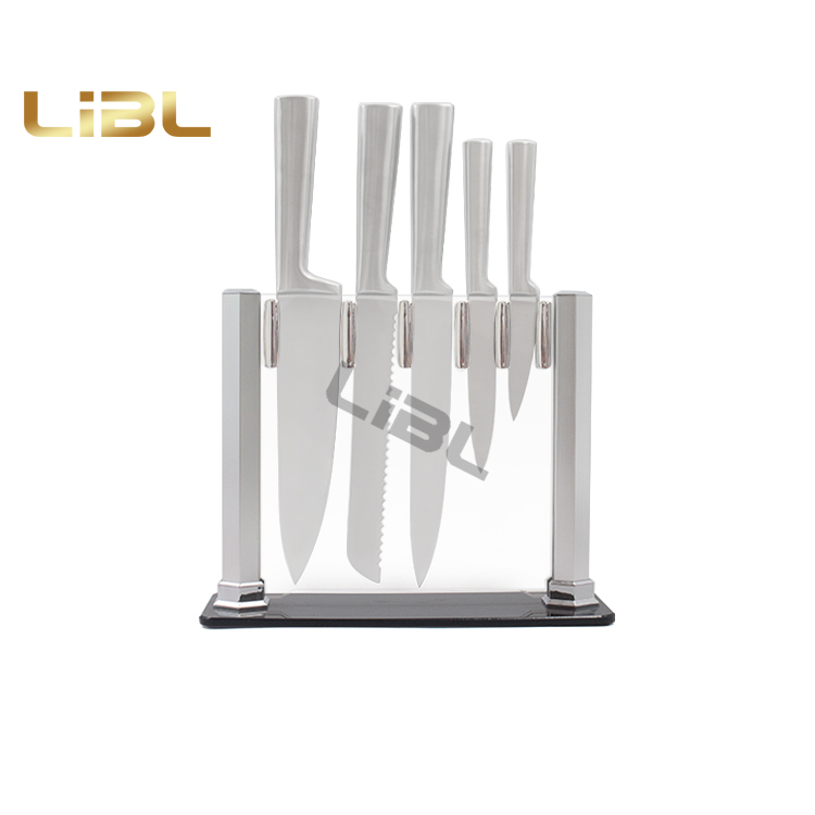 6pcs Hollow handle knife set