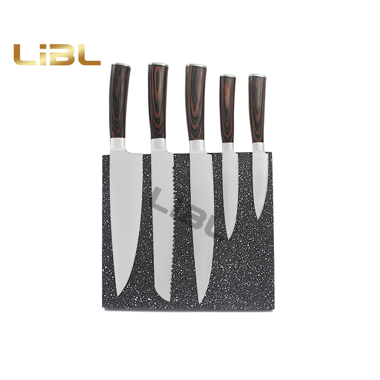 6pcs Knife set with magnet block