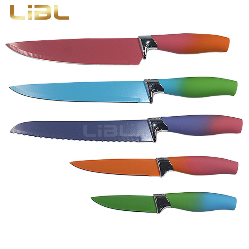 Colorful non-stick coating knife