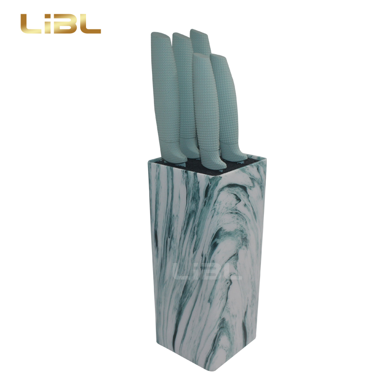 Knife set with PP holder