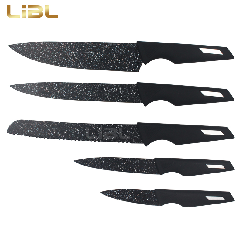 Black spraying coating knife set