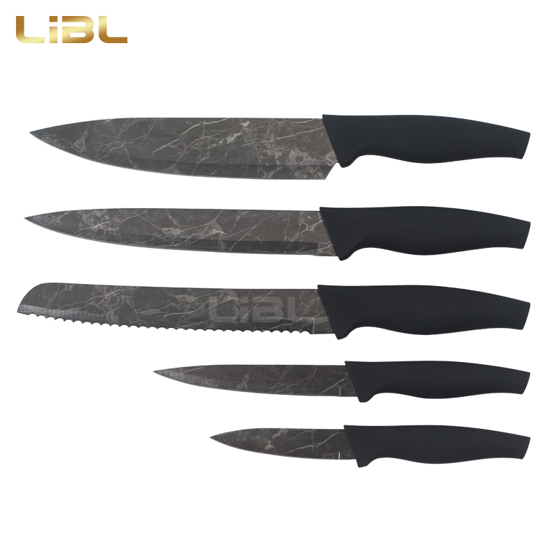 Decal printing knife set