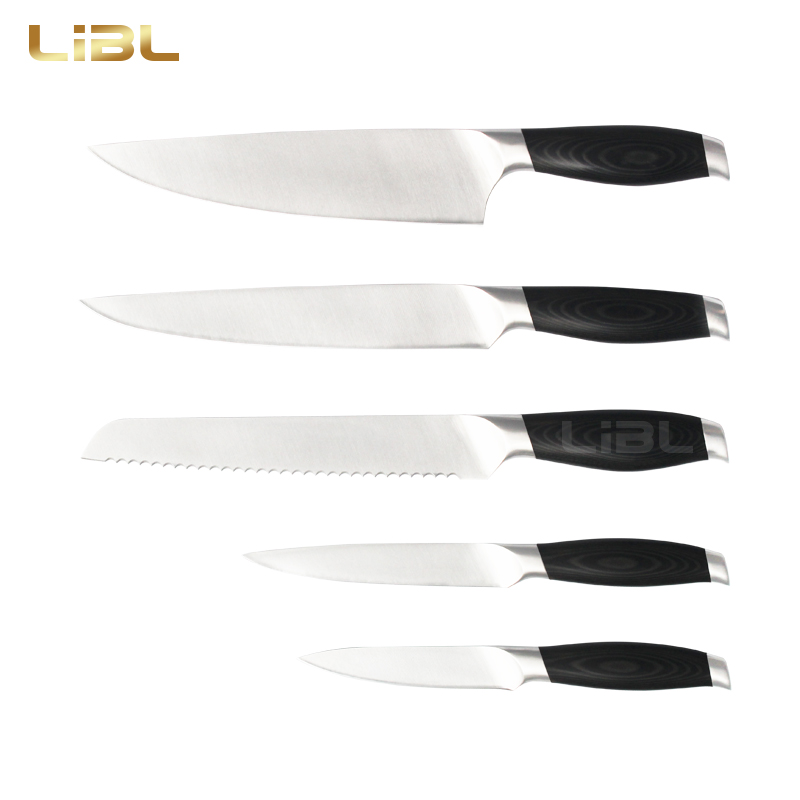 Forged knife with micarta handle