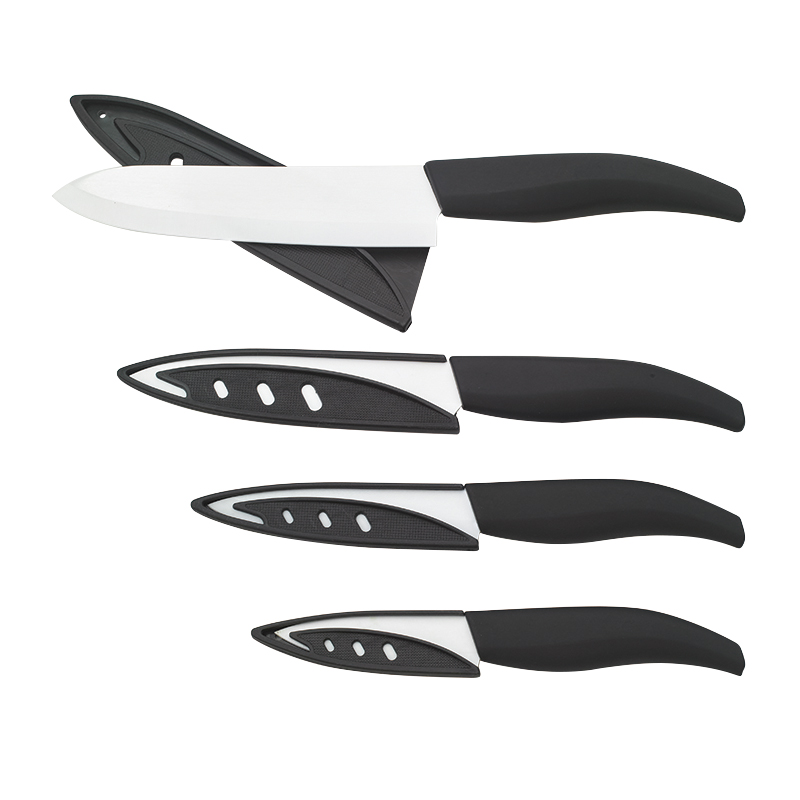 Ceramic knife with sheath
