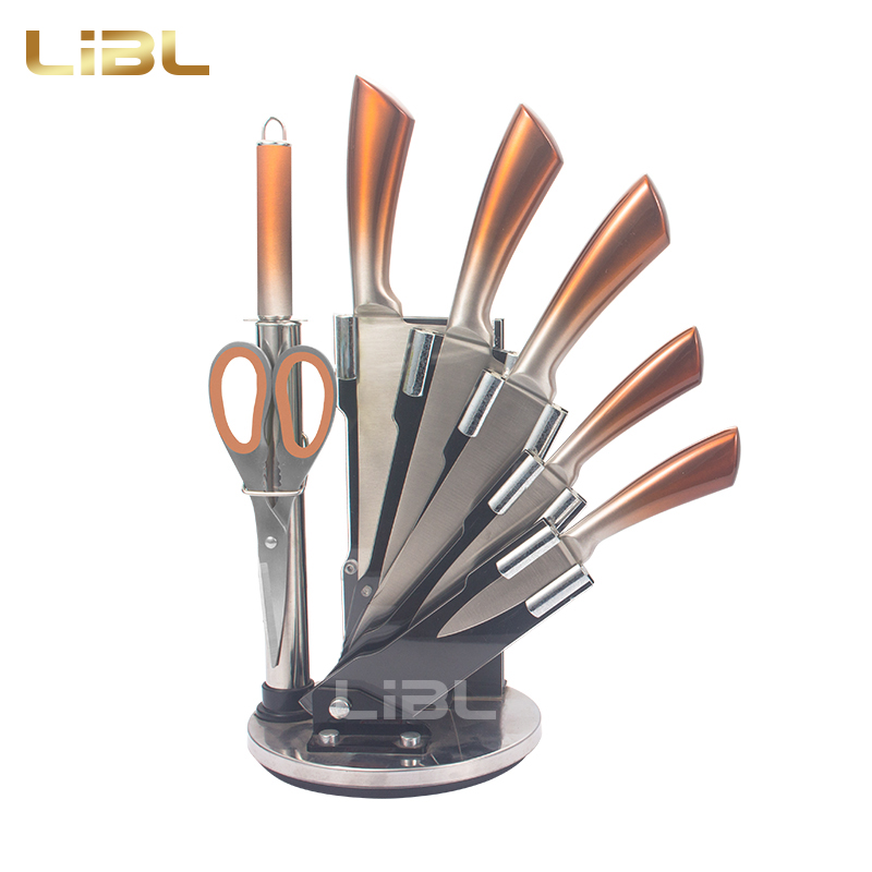 8pcs Knife set with acrylic holder