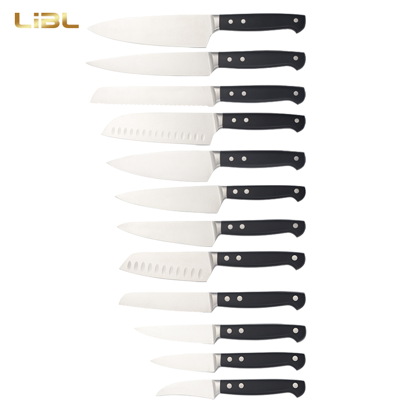 Forged knives with ABS handle