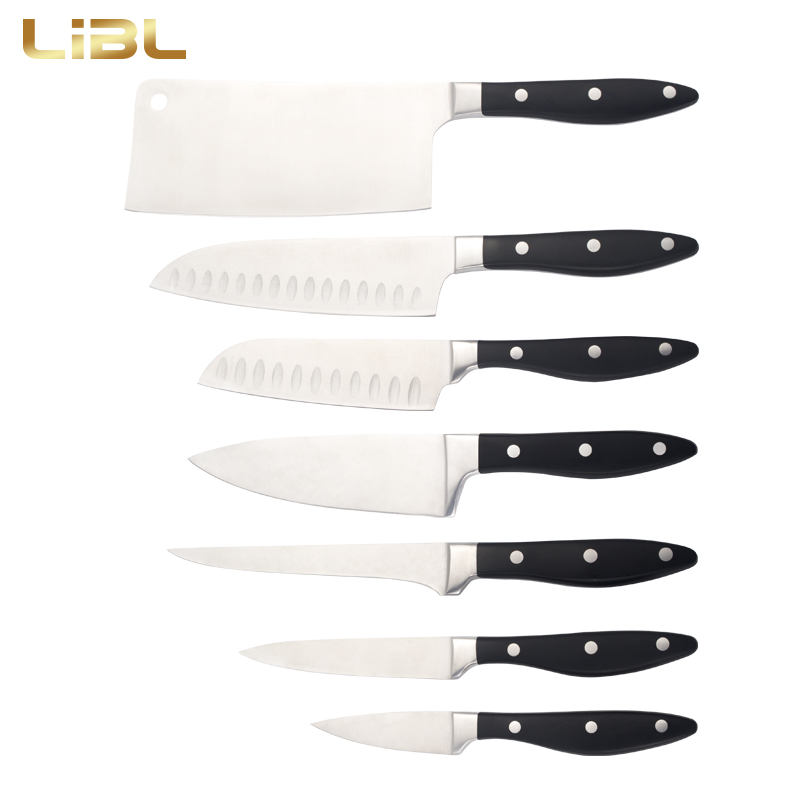 Single bolster forged knives