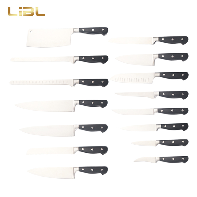 Forged knives with ABS handle