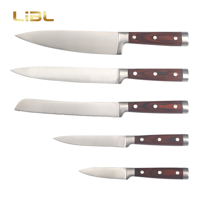 Pakka wood handle forged knife