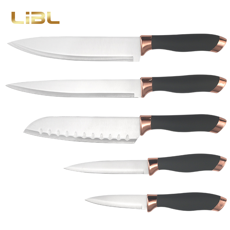 Stainless steel kitchen knives