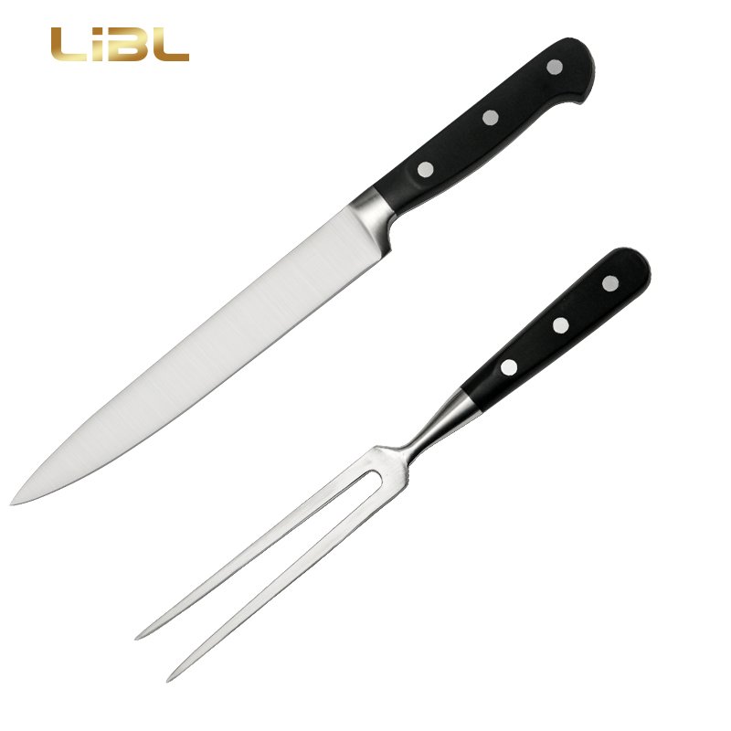 2pcs Carving knife and fork