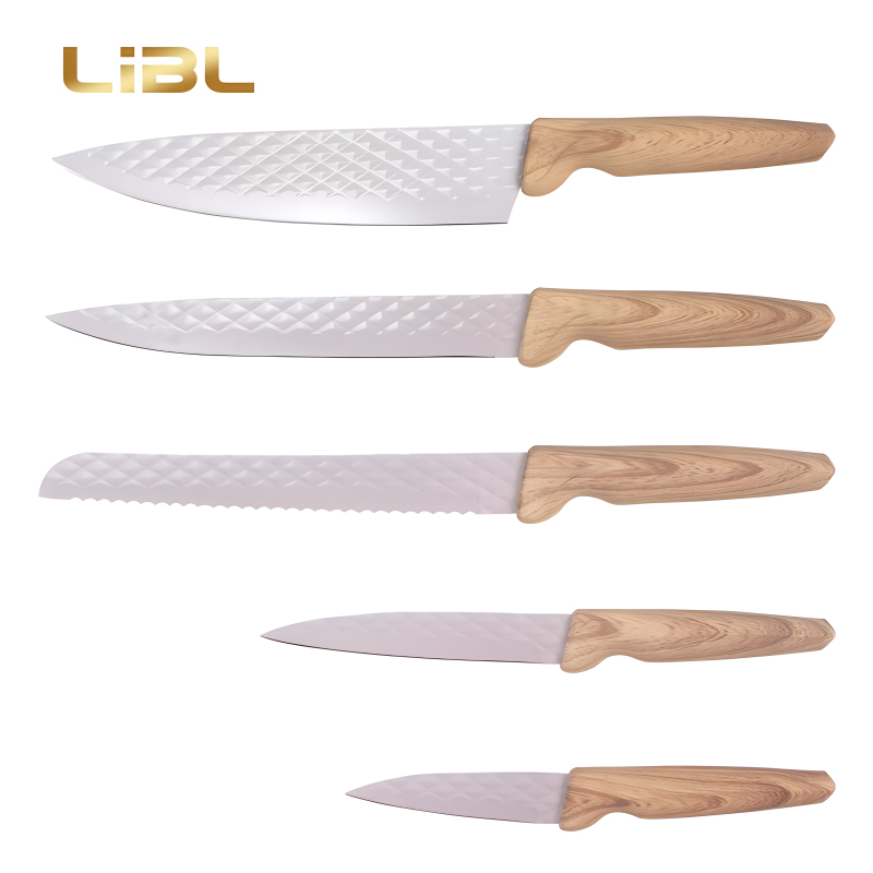 Diamond blade coating knives