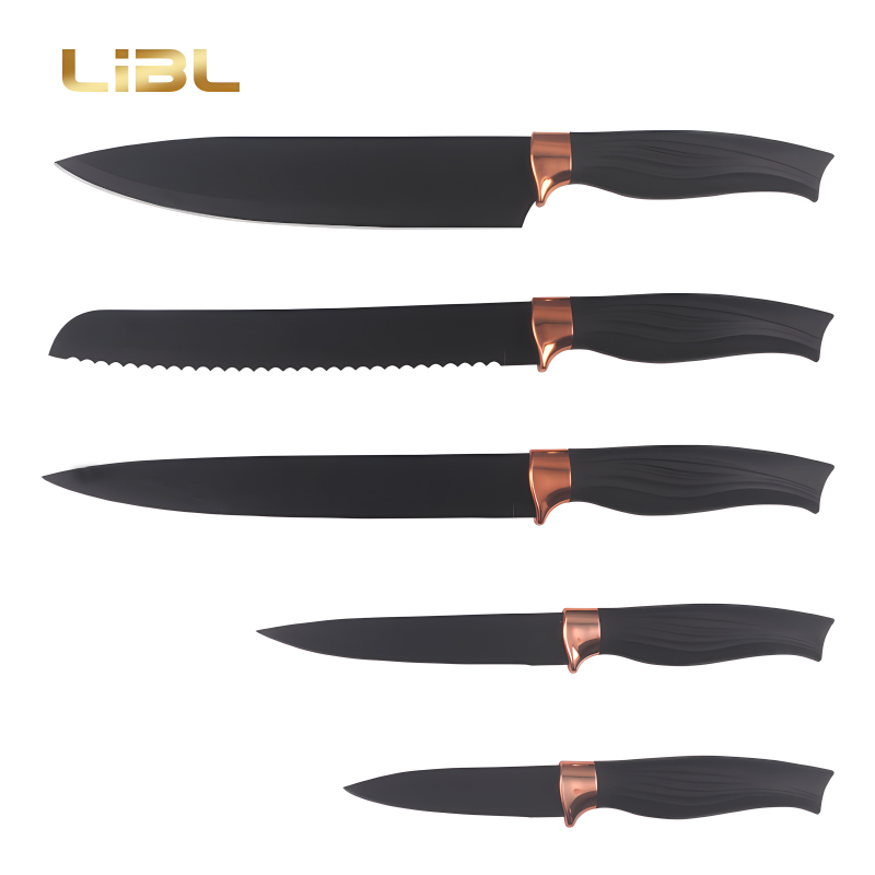 Non-stick coating knives