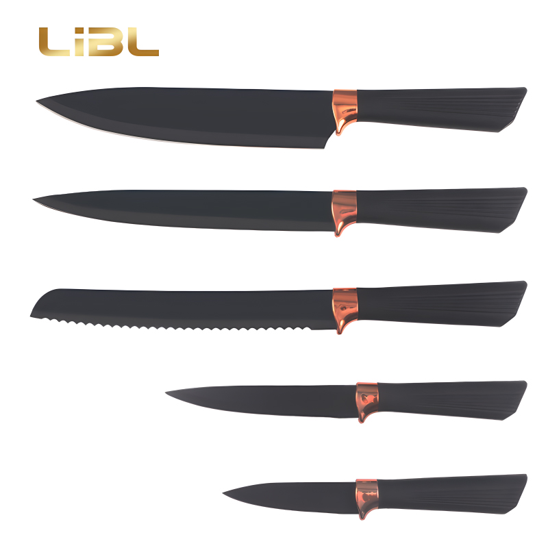 Non-stick coating knives