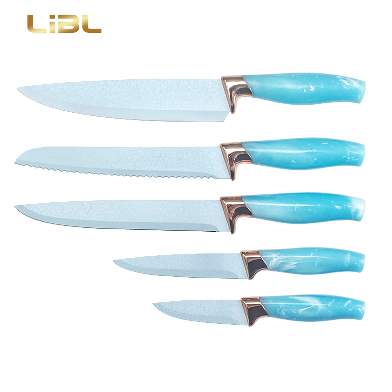 Non-stick coating knives
