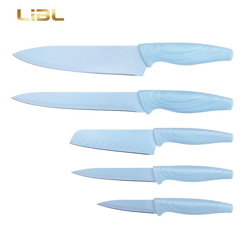 Non-stick coating knives