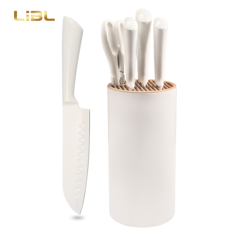 S/S knife set with coating